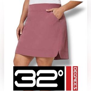 32 Degrees Cool Skort Pull On Womens Size Small